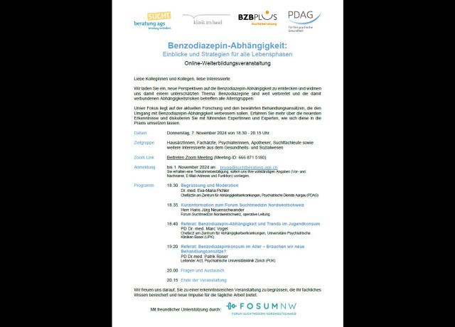 Benzodiazepin-Abhängigkeit