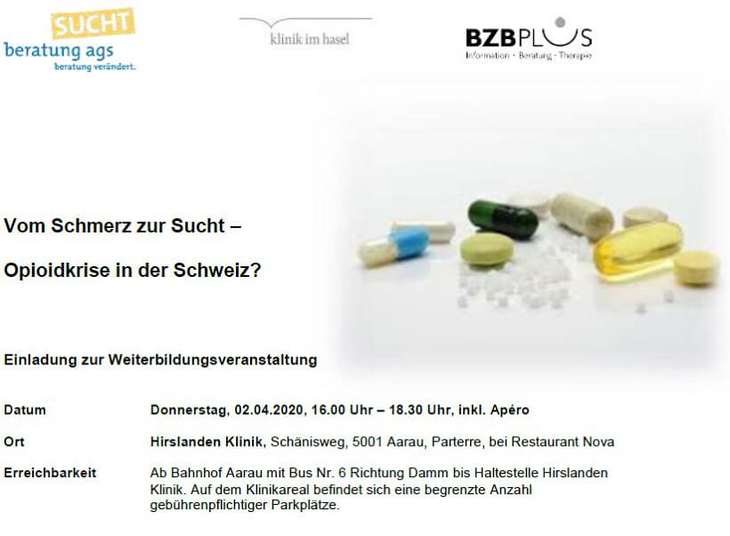 Vom Schmerz zur Sucht - Opioidkrise in der Schweiz?