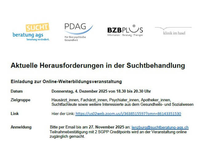Aktuelle Herausforderungen in der Suchtbehandlung
