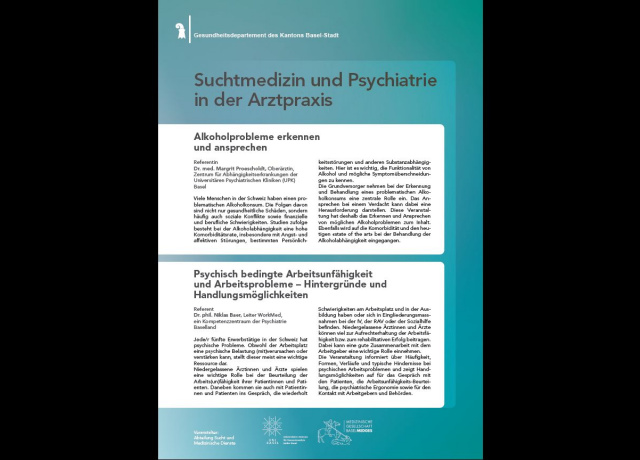 Kostenlose Webinare zu den Themen Suchtmedizin und Psychiatrie in der Arztpraxis